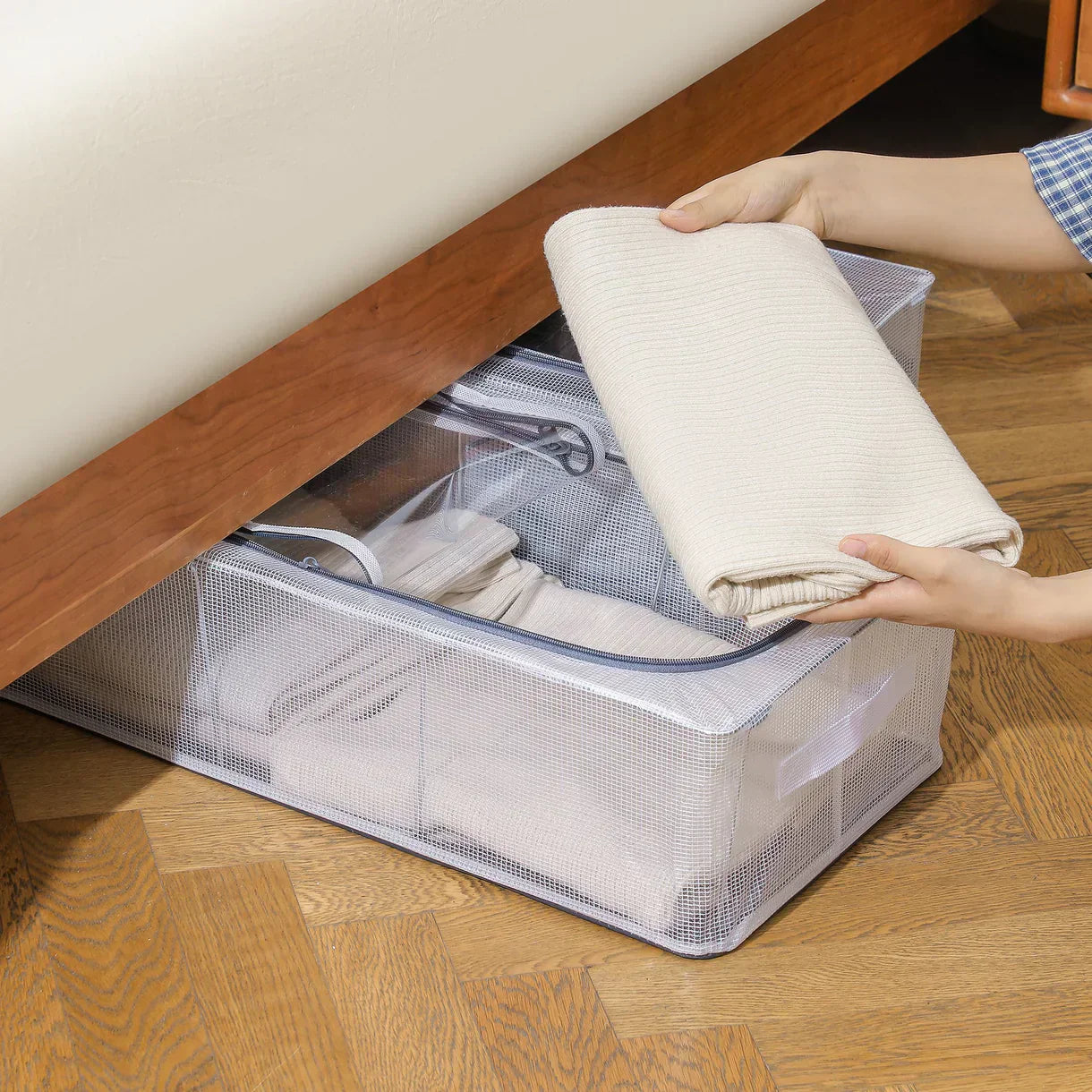 Clear Foldable Shoe Storage Bag - Large (60 CM)