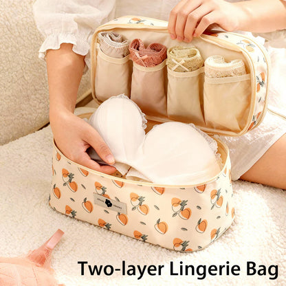 2 Layer Underwear Travel Storage Bag