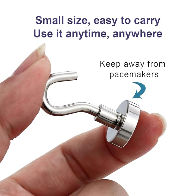 Multipurpose Strong Magnetic Steel Hooks