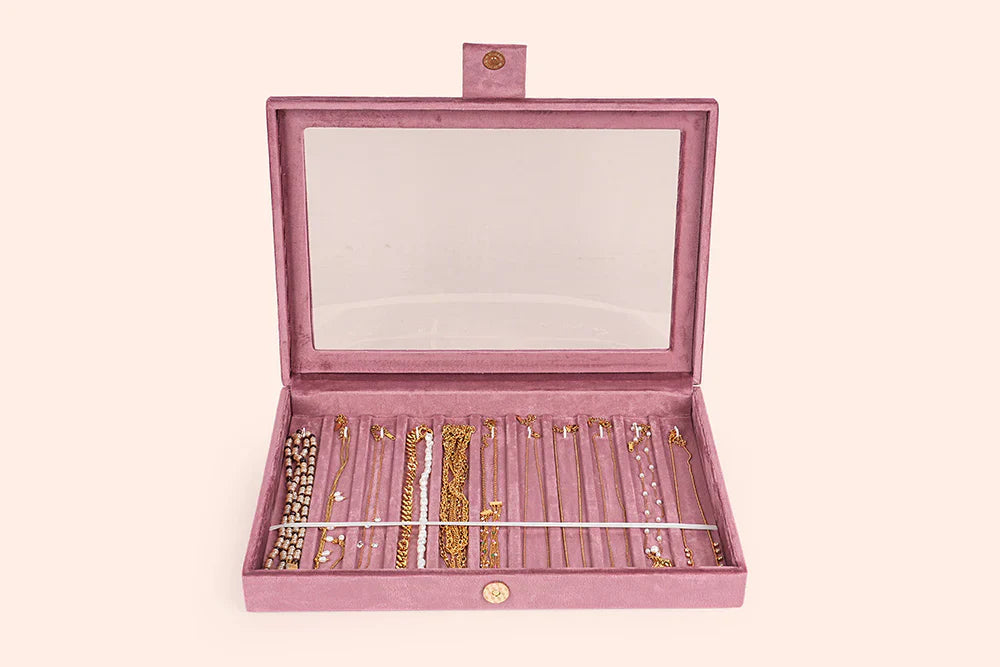 Premium Chain & Necklace Organizer Box