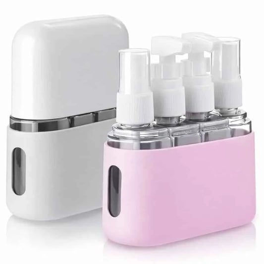 4 in 1 Leak Proof Travel Bottles (Multicolor)