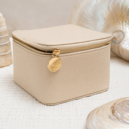 Travel Jewellery Organizer with 6 Zipper Pouches