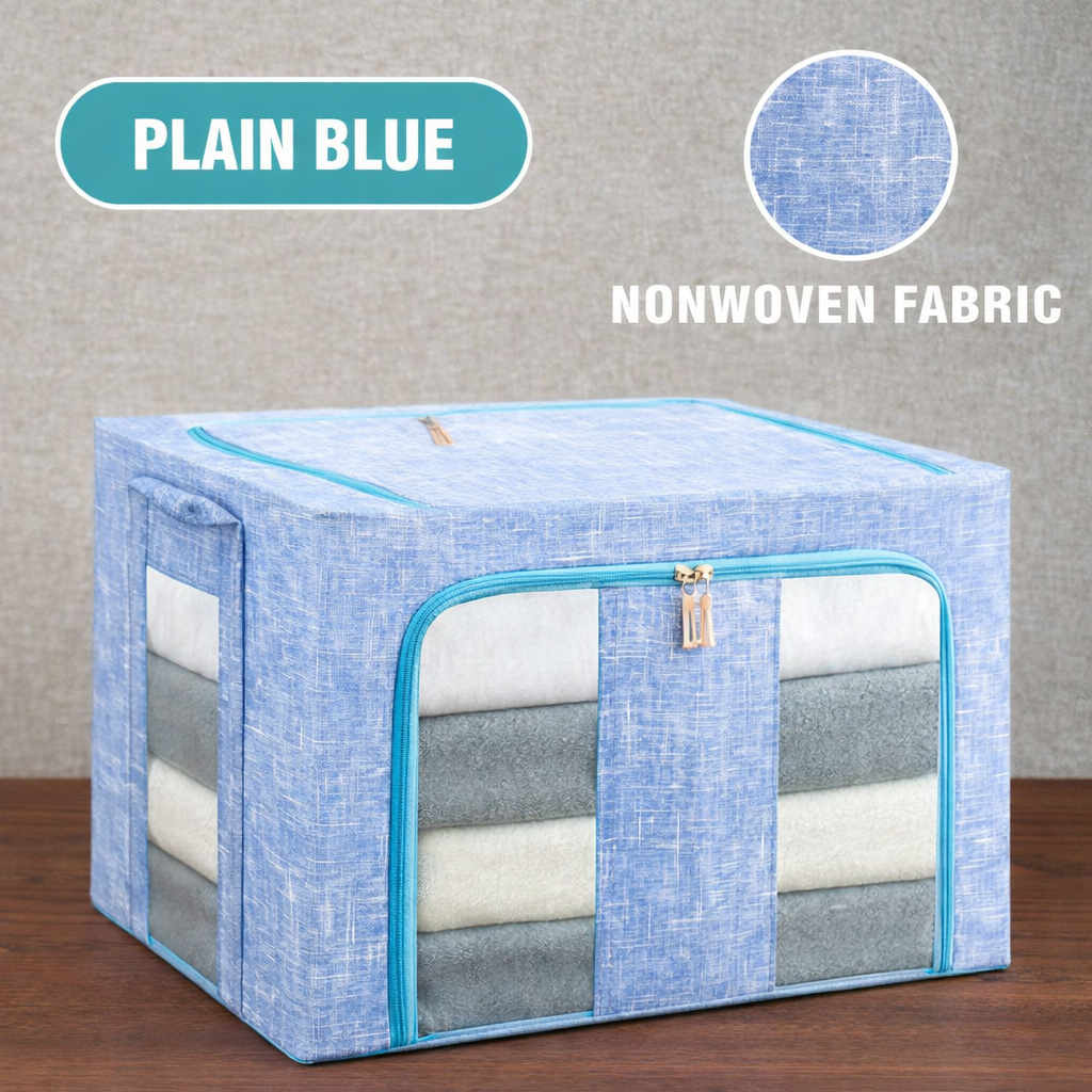 Large Capacity Clothing Storage Box-(Multi color)