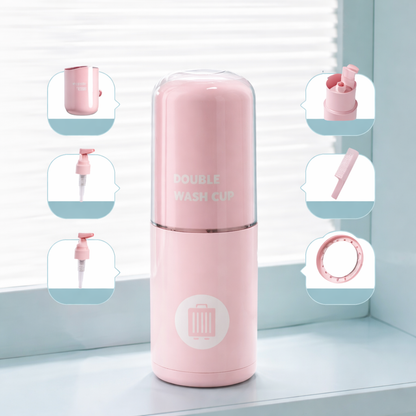 Premium 6-in-1 Travel Toiletry Dispenser