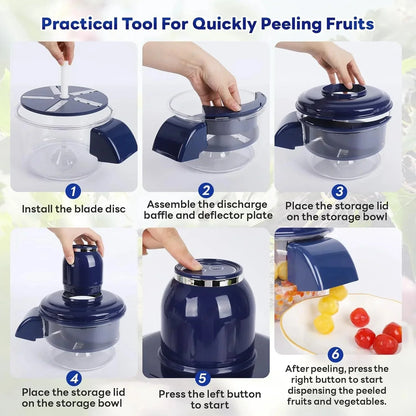 Portable Electric Fruit & Vegetable Peeler