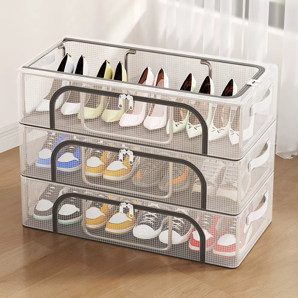 Transparent Shoe Storage Organizer