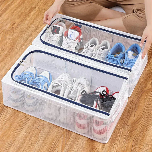 Transparent Shoe Storage Organizer