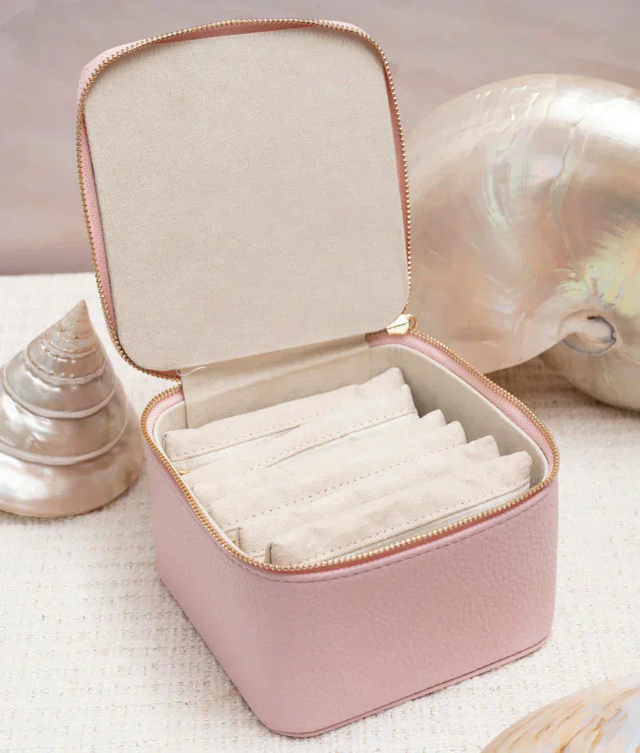 Travel Jewellery Organizer with 6 Zipper Pouches