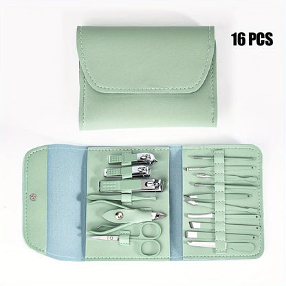 Nail Clippers Portable Set 16pcs