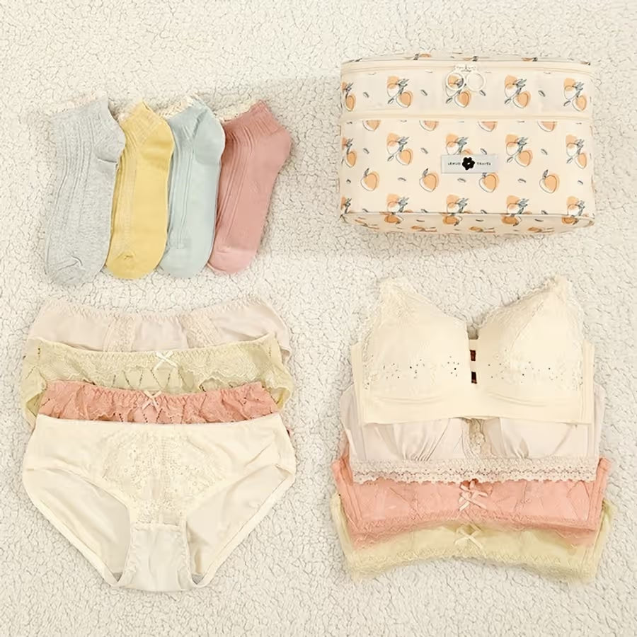 2 Layer Underwear Travel Storage Bag