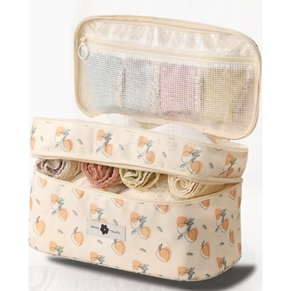 2 Layer Underwear Travel Storage Bag
