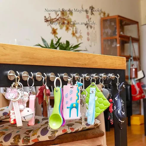 Multipurpose Strong Magnetic Steel Hooks