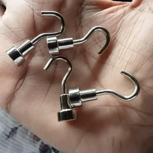 Multipurpose Strong Magnetic Steel Hooks